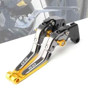 Palancas de embrague de freno extensibles ajustables para BMW F650GS F700GS F800GS Adventure - Imagen 1 de 12