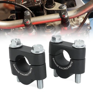 "Abrazaderas de montaje en manillar para HONDA XR 125L 150L 190L 650L 250L 7/8" - Imagen 1 de 16