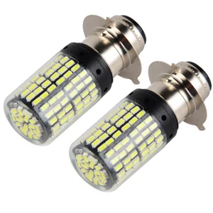 For Suzuki LT-250S Quadsport 1989-1990 LT 250S LED Headlights Kit 2x White Bulbs - Bild 1 von 5