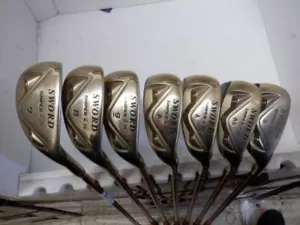 KATANA Golf SWORD SNIPER i 7pcs Iron Set 7-9/P.A.AS.S Flex-SR With H/C F/S - Picture 1 of 5