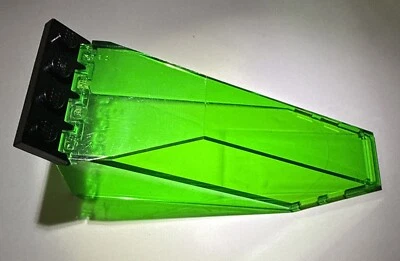 LEGO 1990s Space Police Trans-Verde Parabrisas 10 x 4 x 2 1/3 Toldo 2507 - 6984 Foto 1 de 2