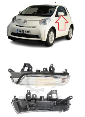 NEW FOR TOYOTA IQ 2009-2015 DOOR WING MIRROR INDICATOR PASSENGER SIDE LEFT N/S - Image 1 of 2