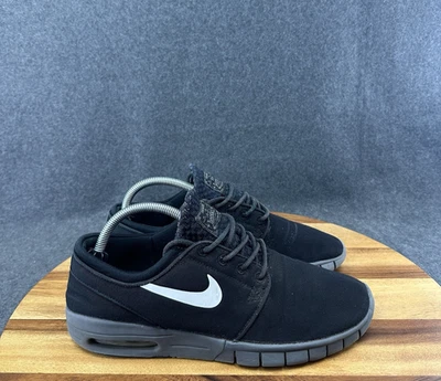 Nike Stefan Janoski Max Negro Gris Antracita Zapatos Atléticos 631303-009 Hombres 9 Foto 1 de 4