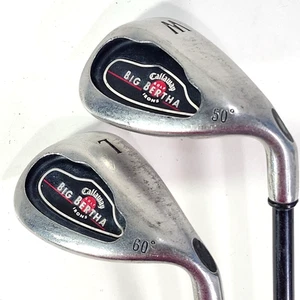 Callaway Big Bertha Lob Wedge Golfeisen RCH 75i Reg Graphit RH 50 60 Grad OG - Bild 1 von 19