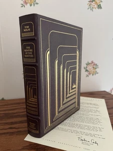 Bonfire Of The Vanities SIGNED by Tom Wolfe FIRST EDITION Franklin Library MINT - Picture 1 of 10