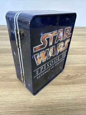 Star Wars Commemorative Tin Collection 3 of 6 Windu Yoda Anakin AT-RT NIB 2006 - Image 1 of 4