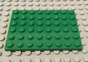 LEGO Green 6x8 Plate - Picture 1 of 1