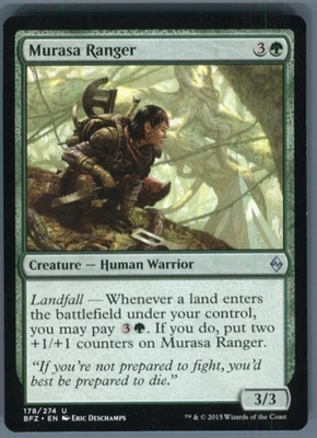 Magic the Gathering MTG Battle for Zendikar Murasa Ranger #178 - Image 1 of 2