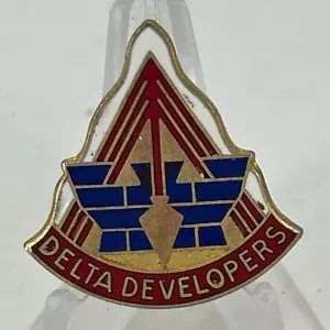 34o Grupo de Ingenieros Unidad Distintiva Insignia Ejército Cresta DUI DI S21 - Imagen 1 de 2