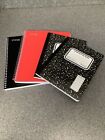 2 Wired Topflight, 2 Composition Books Lined M33E