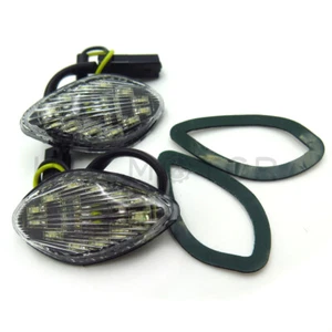 Clear Flush Mount Led Turn Signals Light For Honda Cbr 600 F4I 2001 2002-2007 - Foto 1 di 7