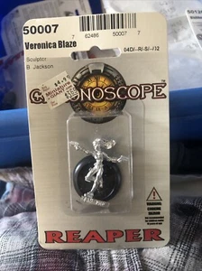 Reaper 50007 Veronica Blaze (Chronoscope) Agent of G.U.A.R.D. Female Modern Hero - Picture 1 of 1