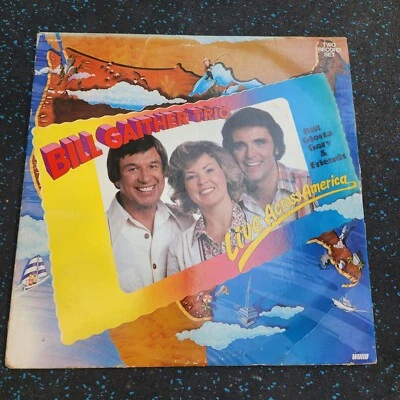 Bill Gaither Trio Live Across America Double LP Vinyl Record Album - Image 1 of 4