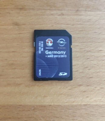 SD Karte Opel Chevrolet Navigation Navi 600 Deutschland 2012/2013 Cruze Orlando  - Bild 1 von 4