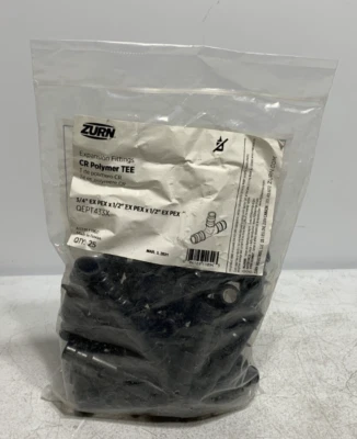 Zurn QEPT433X Expansion Fittings CR Polymer TEE 3/4" (pk of 25)