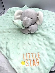 Carter's Child of Mine Sweet Little One MintGreen Elephant Lovey Security Rattle - Picture 1 of 9