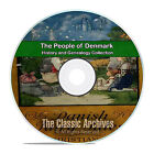 Danemark, Peuples, Villes et Villes, Histoire et Généalogie 24 Livres sur DVD CD V97