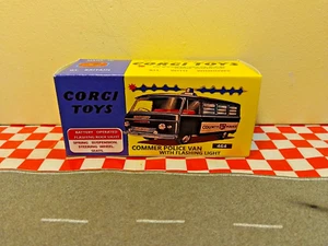 Corgi Toys 464 Commer Police Van EMPTY REPRO Box ONLY NO VAN - Picture 1 of 3