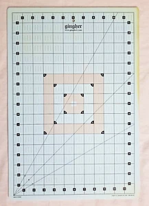 Gingher Self Healing 18x12 Double Sided Cutting Mat Quilting Sewing Crafts - Picture 1 of 2