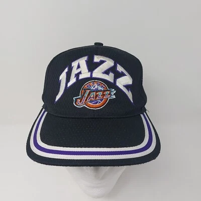 复古犹他州爵士拼字德鲁·皮尔森平沿帽 — 第 1/4 张图片