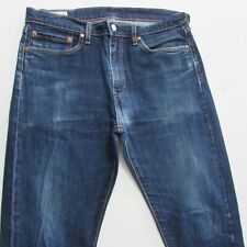 Levi's Jeans Mens W34 L34 Skinny Blue Denim 510