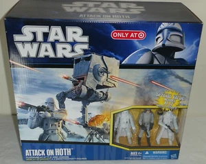 Hasbro Star Wars Attack on Hoth con figura AT-ST 3 Target Exc MISB 2010 sellado - Imagen 1 de 7