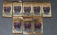 Harry Potter Wizards of the Coast 2001 8 x SEALED BOOSTER PACK