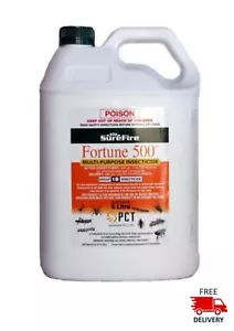 Fortune 500 5lt Insecticide & Termiticide. Chlorpyrifos 500g/l. Lorsban equiv - Picture 1 of 3