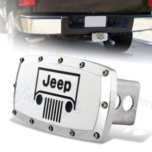 "Tapa de enchufe de 2"" receptor de remolque de 2"" para parrilla JEEP - Imagen 1 de 3