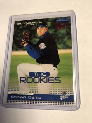 2005 Donruss The Rookies Shawn Camp Press Proof Red  Insert #136/200 Short Print - Image 1 of 2
