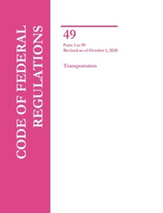 CFR Title 49 Parts 1-99 Transportation Revised as of October 1, 2023 - Picture 1 of 1