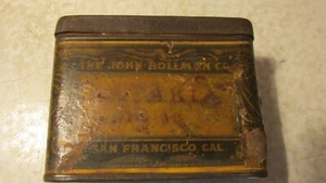 Antique Spice Tin John Bollman Co. San Francisco, Cal - Imagen 1 de 4