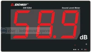 SW-526A Digital Sound Level Meter Wall hanging Large Screen Noise Decibel Tester - Picture 1 of 4