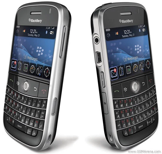 Original BlackBerry Bold 9000 Unlocked QWERTY Keyboard 3G Mobile Phone Mini-SIM - Image 1 of 4