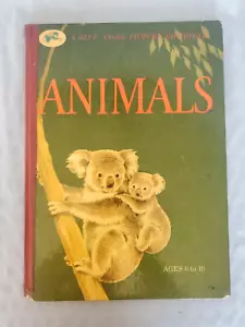Blue Angel Picture Dictionary: Animals (Ages 6-10) - Vintage Hardcover - Imagen 1 de 7