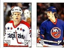 1984-85 O-Pee-Chee Stickers #234-235 Doug Jarvis, Mike Bossy