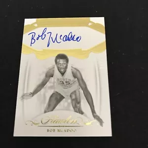Bob McAdoo 20/25 Auto 2018 Panini Flawless Collegiate Basketball Card - Picture 1 of 2