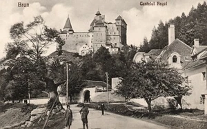 SELTENE RUMÄNIEN BRAN CASTELUL KÖNIGLICHES FOTO POSTKARTE NR.3 IOS. SCHNEIDER FOTO BRAN - Bild 1 von 2