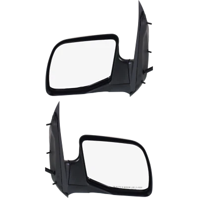  Espejo retrovisor lateral conductor y pasajero para Ford E-350 Econoline 1994-2004 Foto 1 de 4