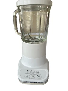 KitchenAid Blender KSB3WH Excellent Condition 40 oz Mother's Day Gift - Picture 1 of 11