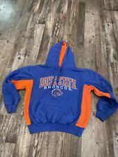 Vintage Colosseum Boise State Broncos Embroidered Hooded Sweatshirt Womens Sz M
