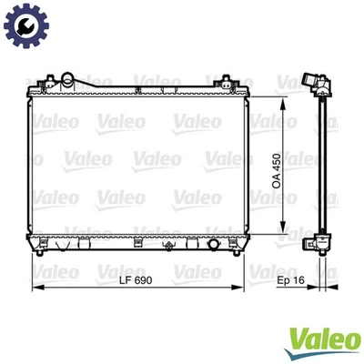 REFRIGERACIÓN MOTOR RADIADOR 735433 PARA SUZUKI GRAND/VITARA/XL-7/II/NÓMADA/ESCUDO Foto 1 de 4