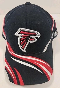 Vtg 1990s? ATLANTA FALCONS Football REEBOK Fitted NFL Hat NEW Cap Swirl OSFA - Picture 1 of 12