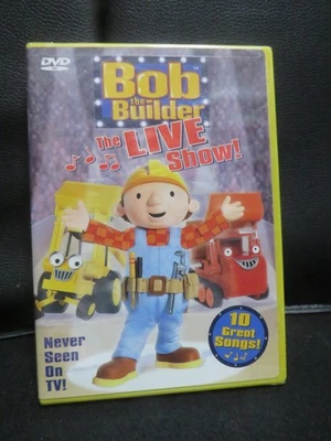 BRAND NEW & SEALED! BOB THE BUILDER - THE LIVE SHOW (DVD, 2004) NEW! Foto 1 de 3