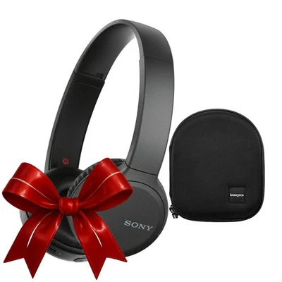 Sony WH-CH520 Wireless On-Ear Headphones Protective Case (Black) - Image 1 of 4