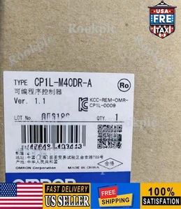 1pcs New Omron Brand New CP1L-M40DR-A PLC Module  US Free TAX - Picture 1 of 1