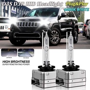For Jeep Cherokee 2014-2019 2x D3S HID Xenon Headlight Bulbs High Low Beam - Picture 1 of 10