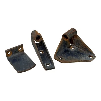 John Deere 318 46 50 Deck PowerFlow Mounting Brackets 322 330 332 OEM - Image 1 of 2