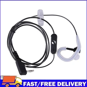 K Plug Headset Earphones PTT MIC Earhook Headset for BAOFENG KENWOOD Retevis HYT - Zdjęcie 1 z 9