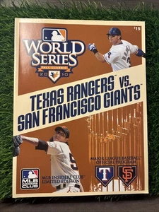 2010 MLB World Series Classic Program Texas Rangers SF Giants Baseball - Picture 1 of 2